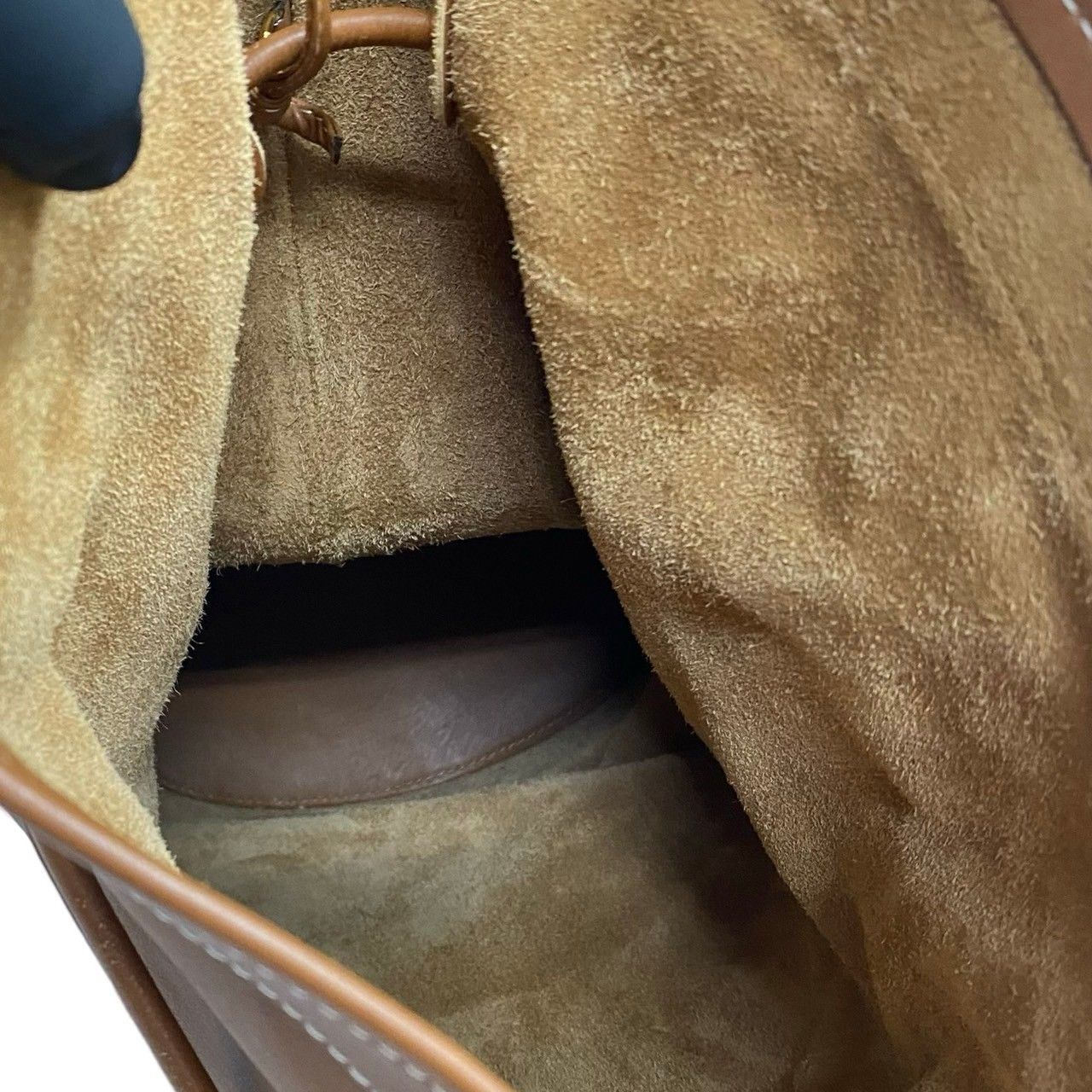 ほぼ未使用 袋 ポーチ付 LOEWE ロエベ アナグラム ロゴ 金具 レザー 本革 巾着 ワン ショルダーバッグ ボディバッグ ブラウン 40390 ほぼ未使用 袋 ポーチ付 LOEWE ロエベ アナグラム ロゴ 金具 レザー 本