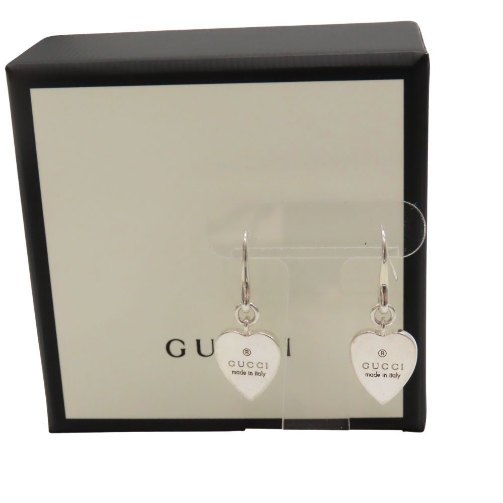 グッチ　シルバーハートピアス　中古 楽天市場】GUCCI グッチ ハート ピアス シルバー925/ブルー