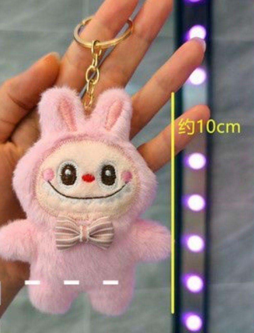 ラブブLABUBUカラフルぬいぐるみ お買得 6体セット Labubu(ラブブ) ぬいぐるみ キーホルダー ラブブ 6体セット