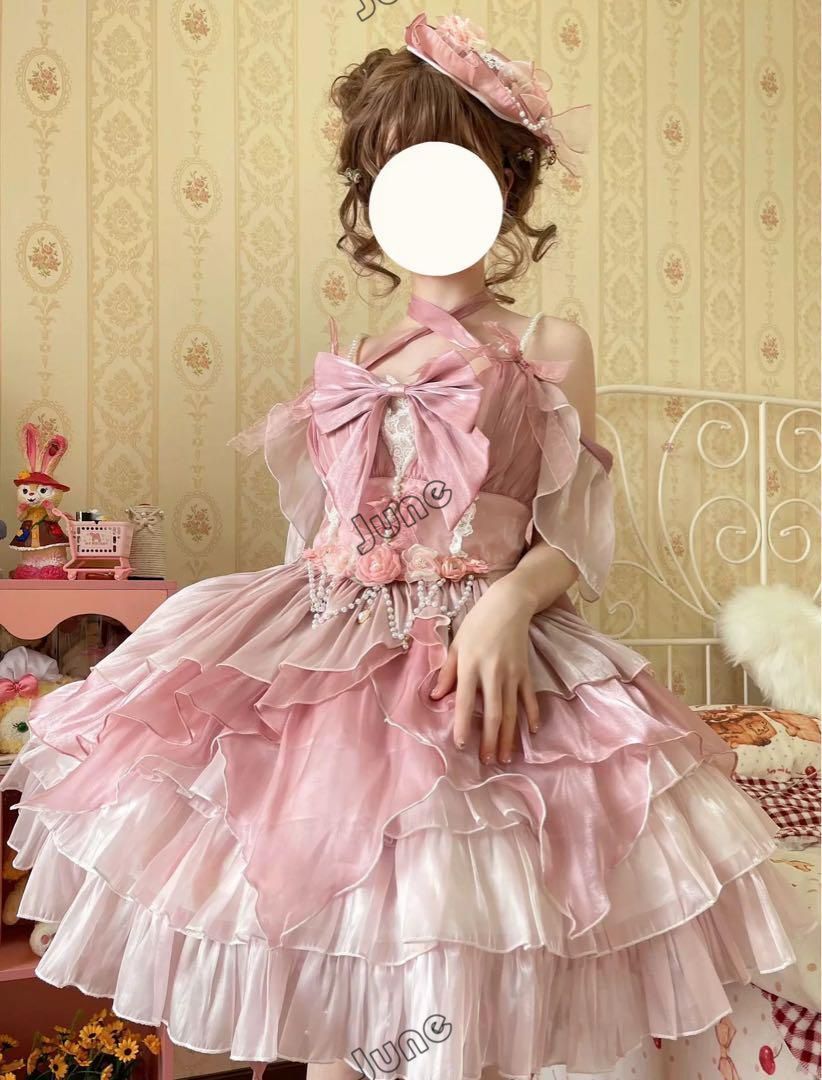 ロリータ風ミニ丈ワンピース♡ ゴシックロリータなミニワンピース | Fancy ☆World