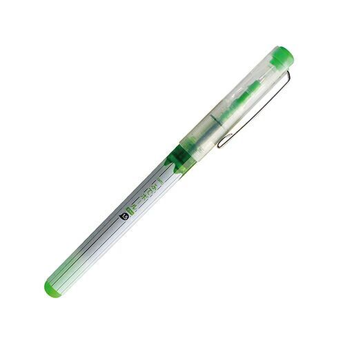 まとめ オート 水性ボールペン ふでボールカラー1.5 1.5mm ライトグリーン CFR-150FBC-LG ×50セット