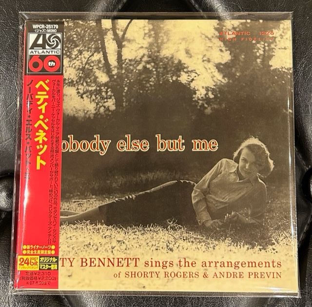 nobody else but me」ベティ・ベネット LPレコード 【公式通販】