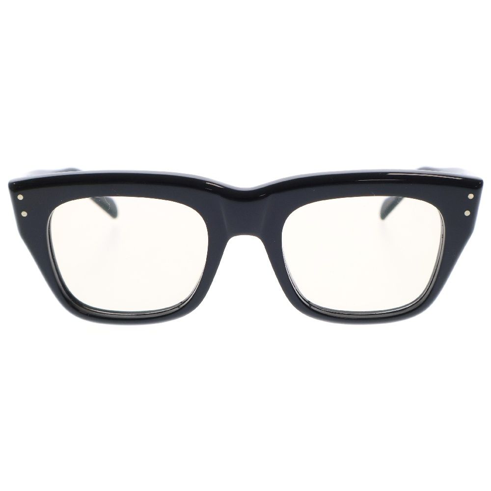 GUCCI (グッチ) スクエアブラックフレーム クリアレンズ メガネ サングラス GG1365SA ※度入り