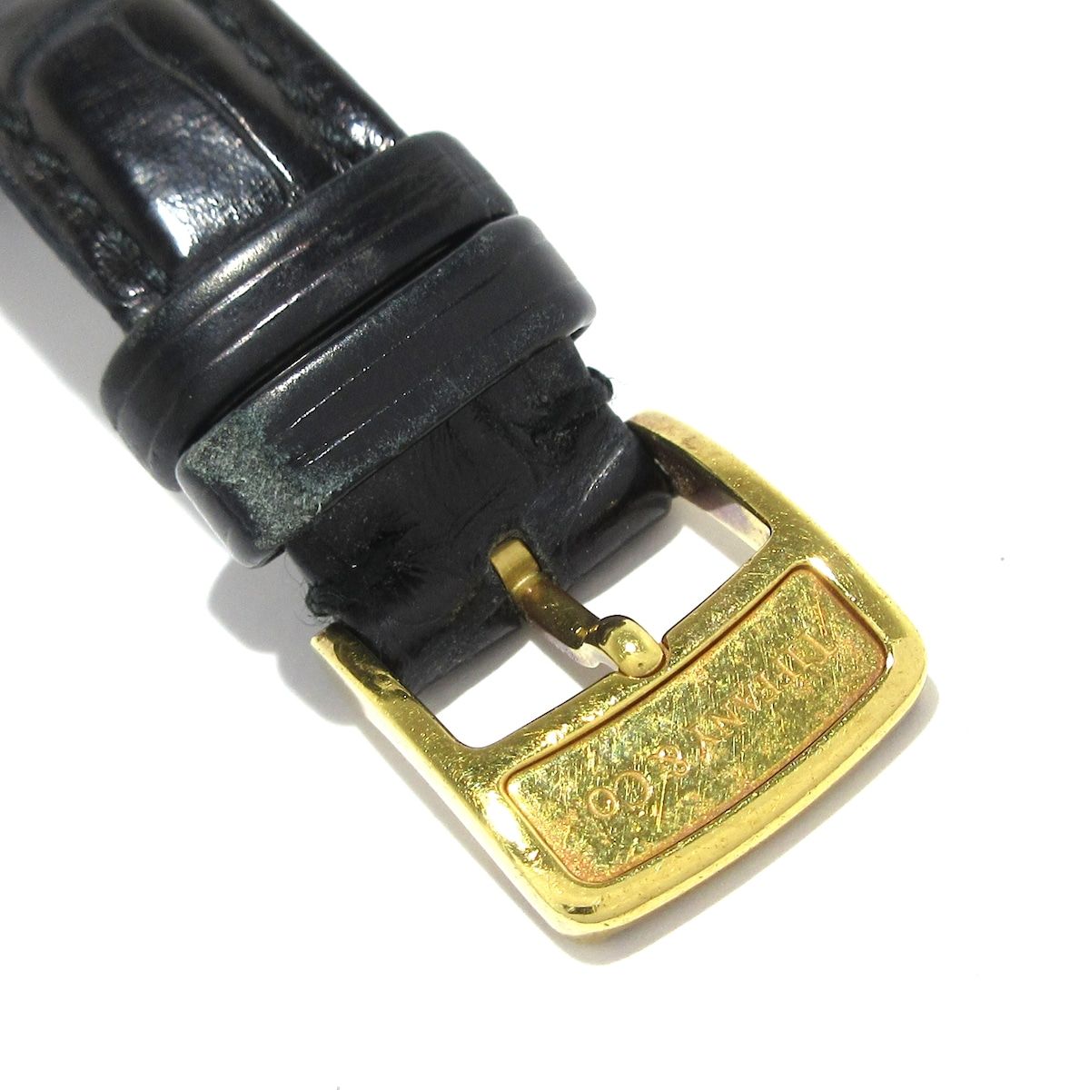 TIFFANY&Co.(ティファニー) 腕時計 マーククーペ レディース K18YG/裏  