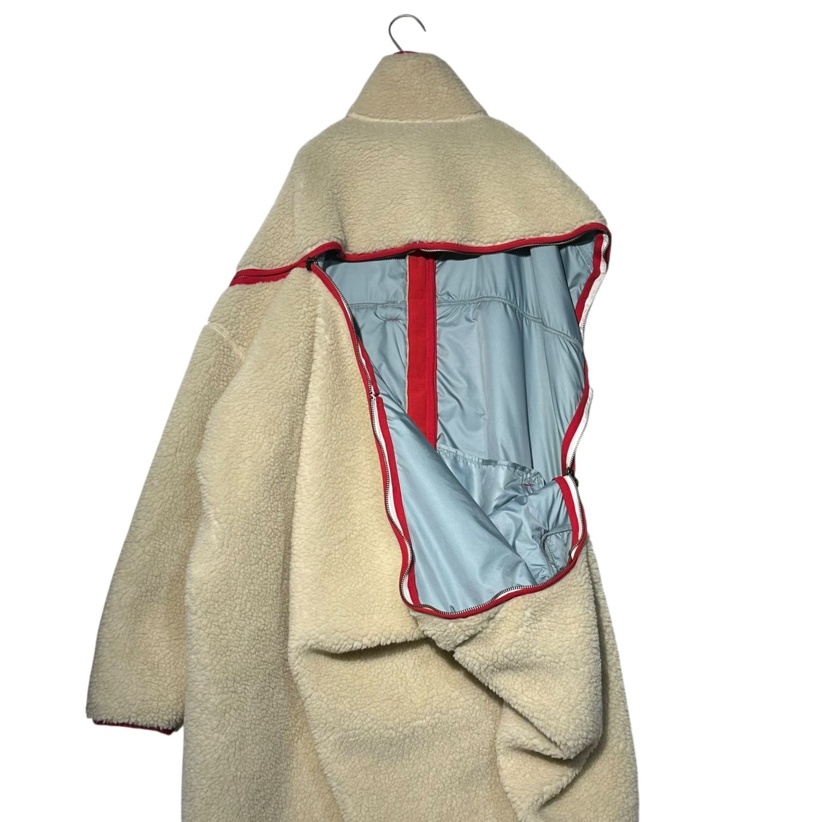 FACETASM(ファセッタズム) 21AW HIGH-LOW FLEECE ZIPPER JACKET ハイ