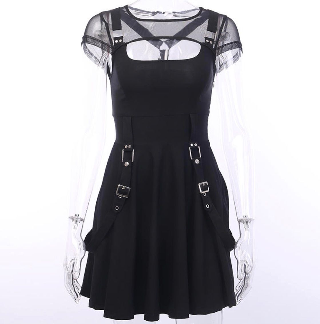 ゆかりんご★ANAYI ビスコース ストライプ Vネックワンピース　絹　麻 美品☆ANAYI ビスコース ストライプ Vネックワンピース 絹 麻 綿