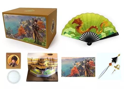 グッズセット 単品 6大特典セット CD 原神 皎月雲間の夢 Original Soundtrack BOX 同梱特典