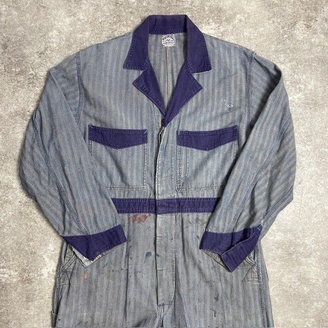 50's GO-PFOR ツナギ HRB work wear ヘリンボーンツイル ヴィンテージ vintage 314U