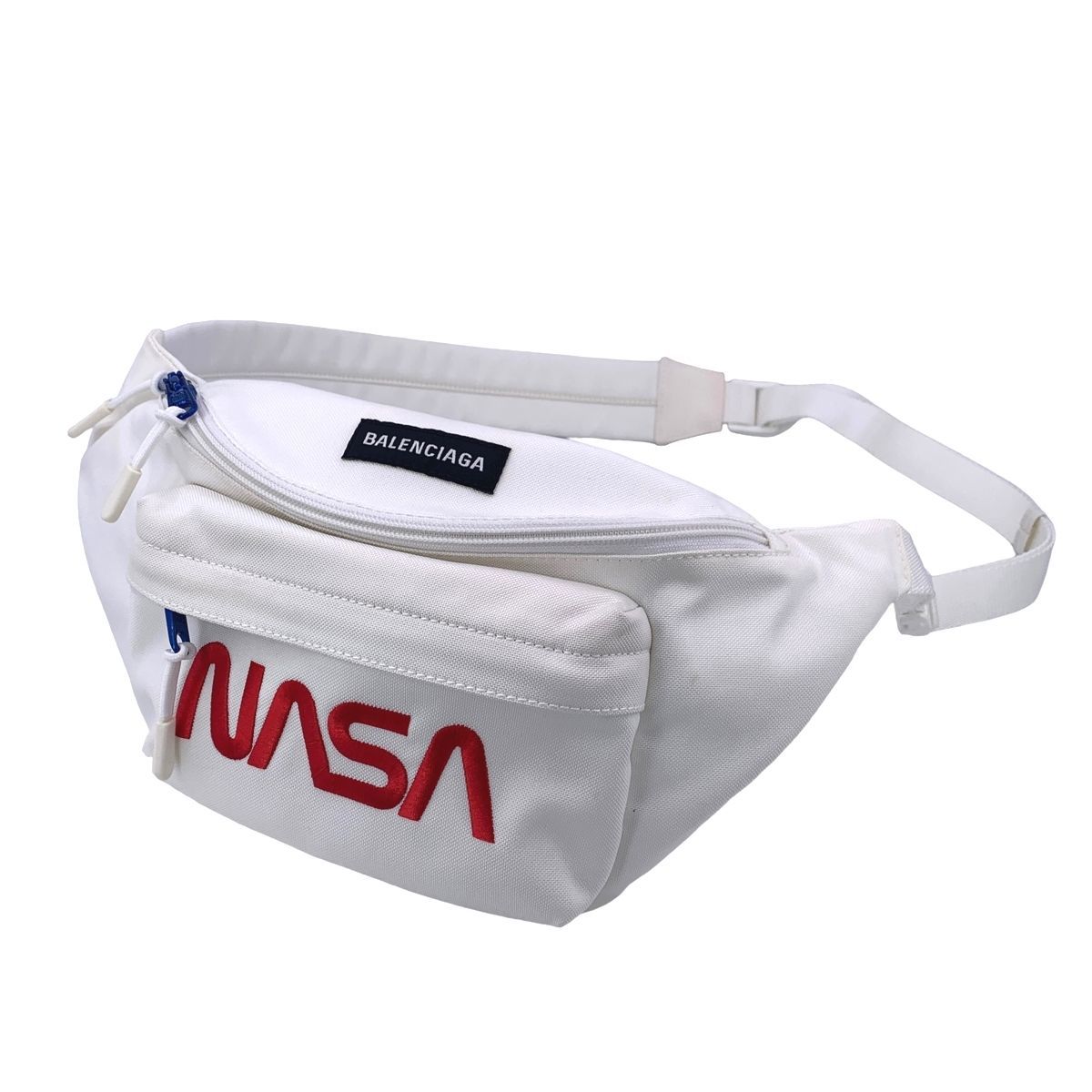 中古】 BALENCIAGA バレンシアガ NASA ボディバッグ 6591412VZ8 