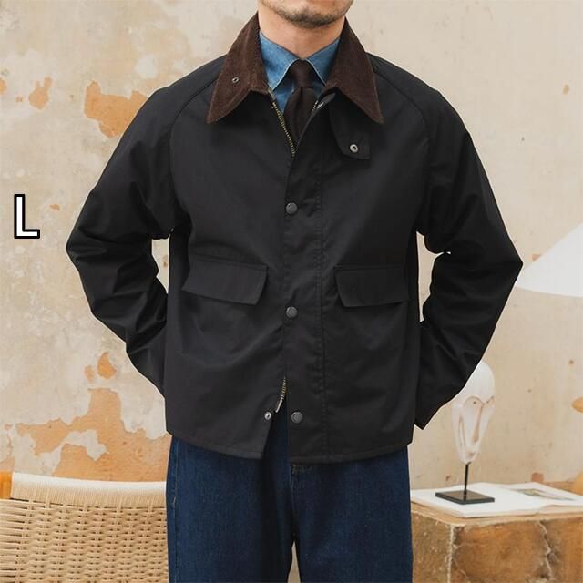 L メンズ ファッション 服 男性用 オシャレ シンプル 大人 かっこいい 大きいサイズ ストリート 紳士服 ショート フィッシングジャケット レトロ ハンティング ジャケット 防水 ジャケット