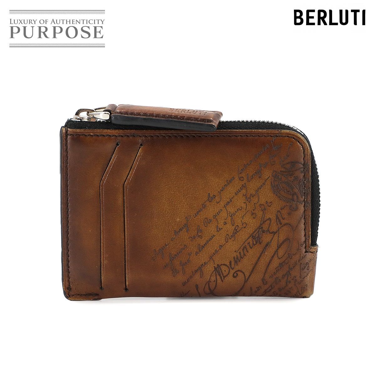 新品同様 ベルルッティ Berluti カリグラフィ エピュール