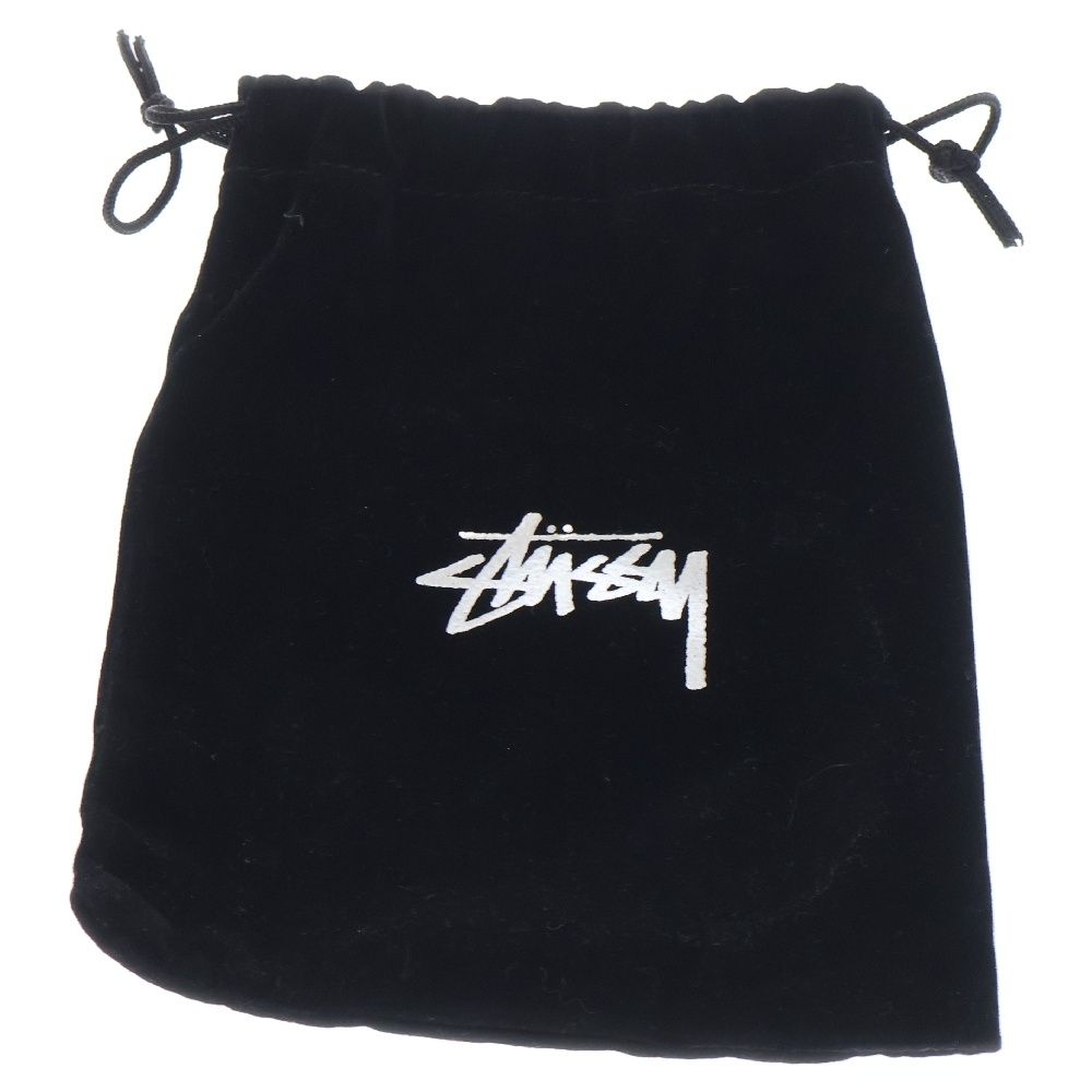 STUSSY (ステューシー) METAL S TIP BELT メタルデザイン レザー