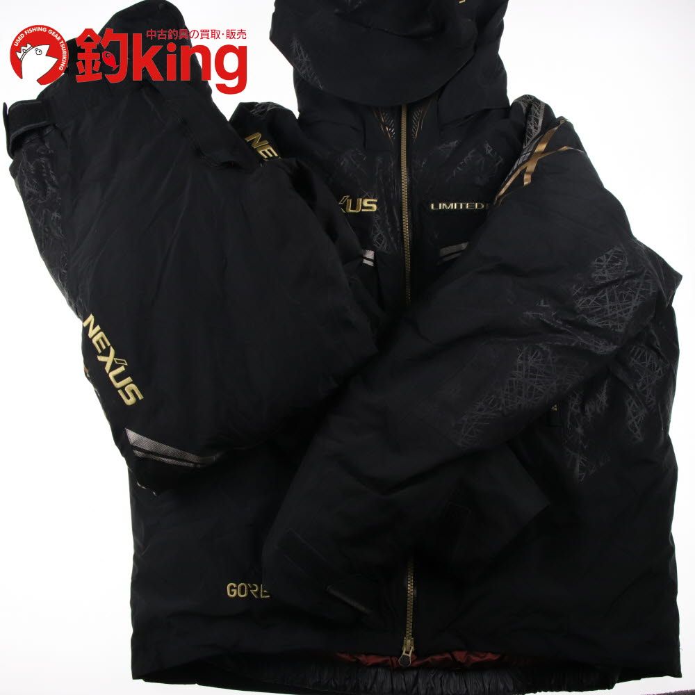 SHIMANO - 【中古/美品】 シマノ ネクサス ゴアテックス  アルティメット ウィンタースーツ リミテッドプロ RB-111Q Lサイズ  /O137M 中古/美品】 シマノ ネクサス ゴアテックス アルティメット