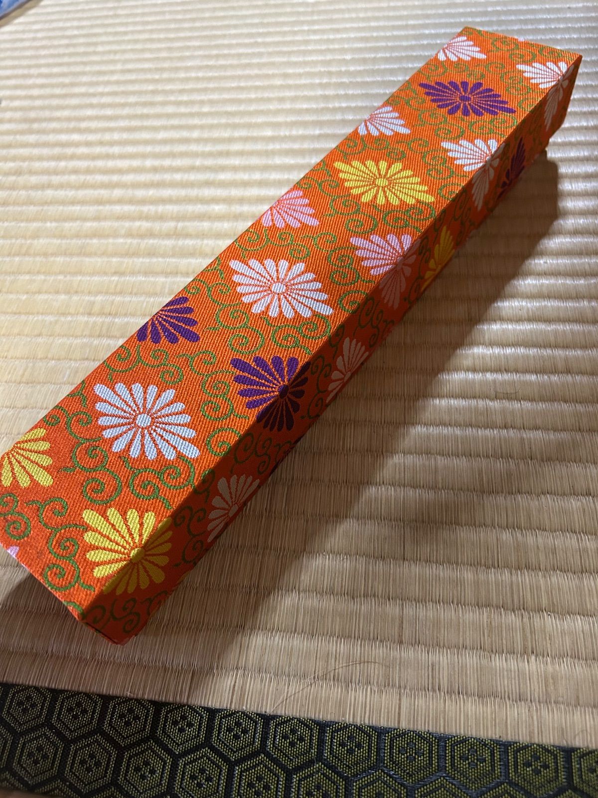 檜扇用 特注 正絹錦貼り合わせ