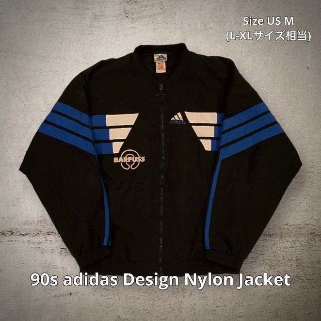 Adidas 90s Nylon Jacket アディダス　ナイロンジャケット着丈…78