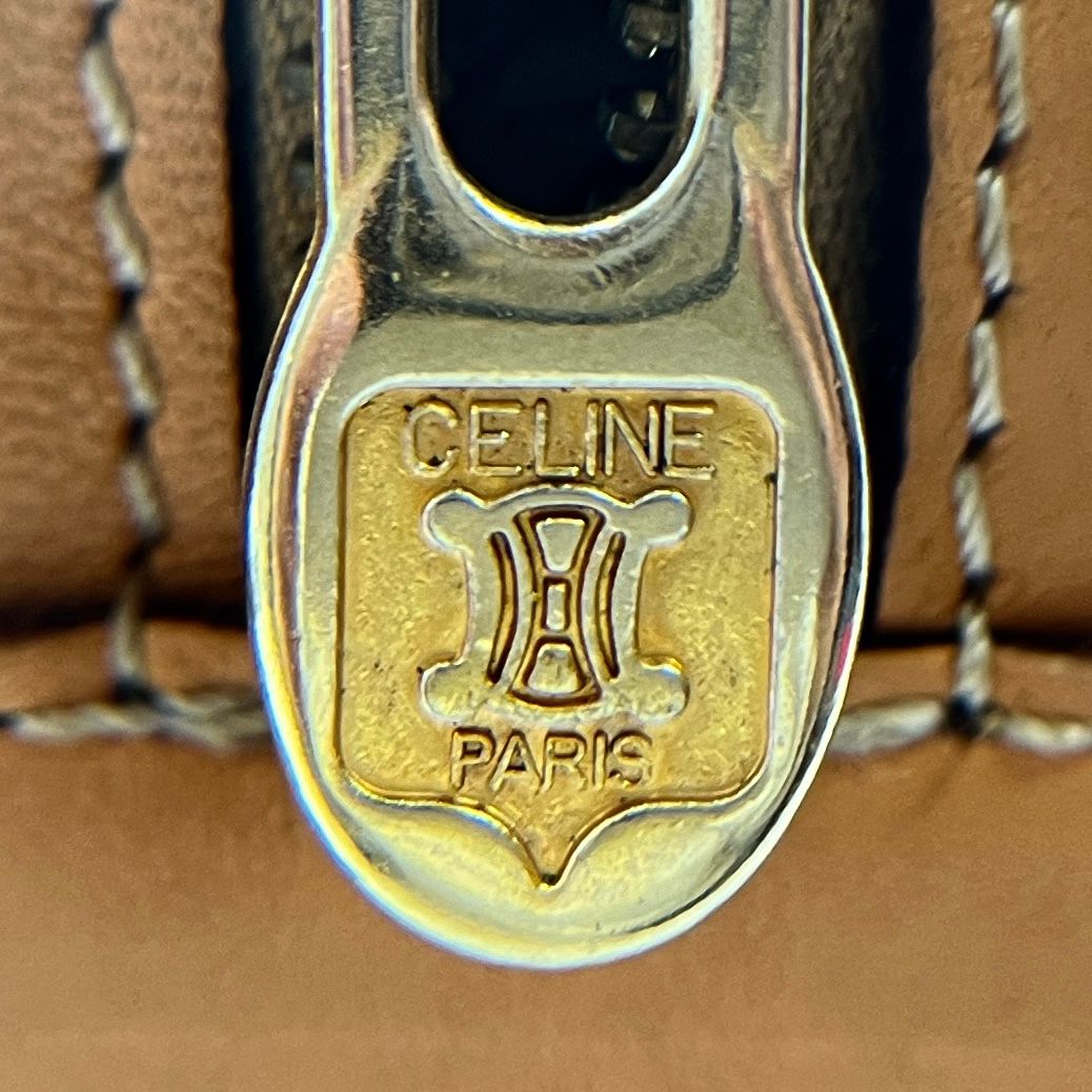 希少】セリーヌ CELINE ヴィンテージ トレイ 真鍮 ロゴ イタリア製