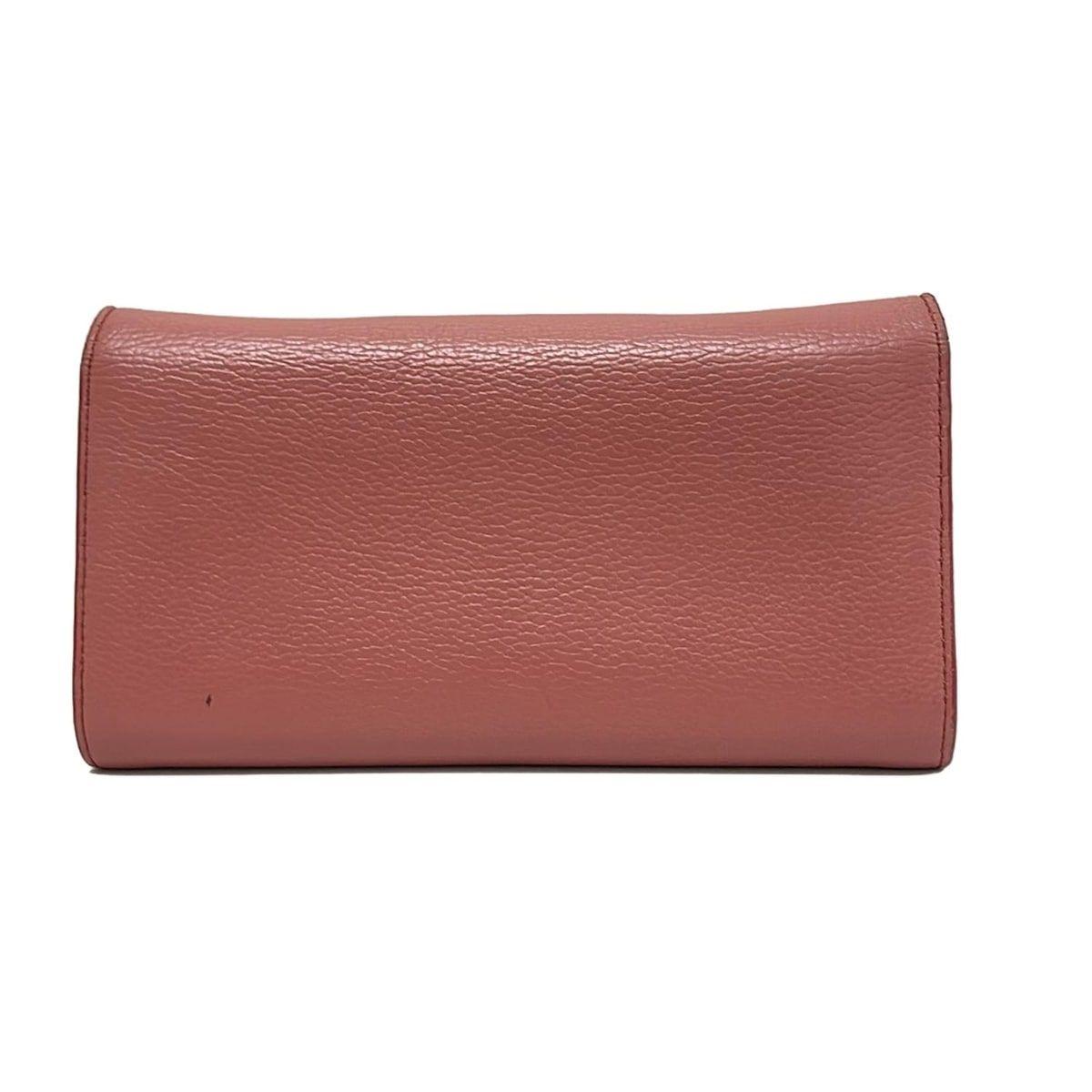 MCM チェーンウォレット　長財布　ロゴ 型押しピンク MCM チェーンウォレット 長財布 ロゴ 型押しピンク MCM（財布