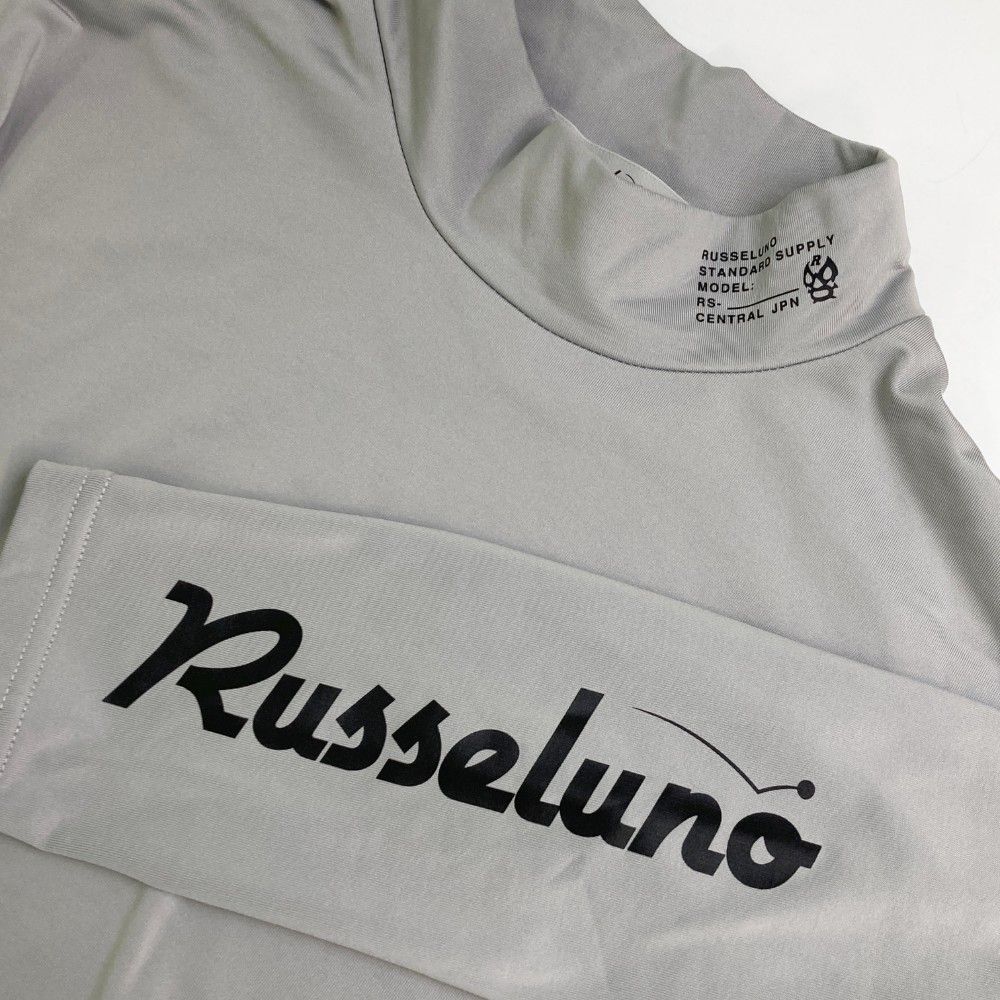 サイズ：6 RUSSELUNO ラッセルノ ハイネック シンプル長袖T