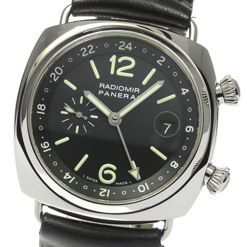 パネライ PANERAI PAM00184 ラジオミール GMT 自動巻き メンズ箱・保証書付き_813213