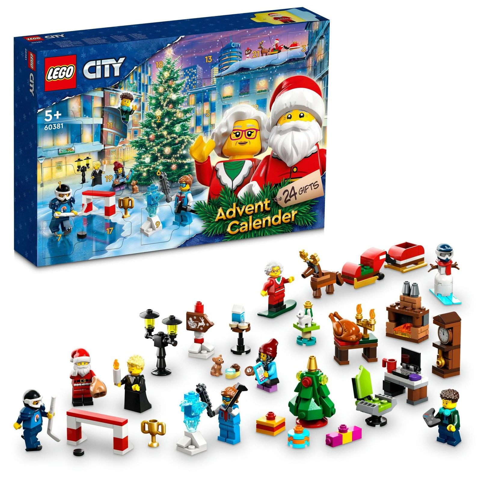 【日本正規品】レゴ(LEGO) シティ アドベントカレンダー 2023 クリスマスプレゼント 子供 おもちゃ 玩具 男の子 女の子 クリスマス ギフト ブロック プレゼント 乗り物 のりもの 街づくり 5歳 ~ 