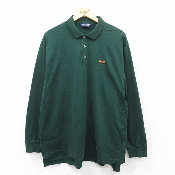 XL/古着 ラルフローレン ポロゴルフ 長袖 ブランド ポロ シャツ