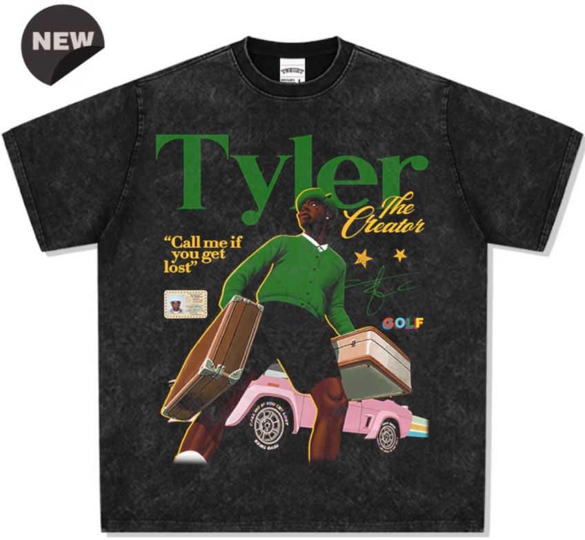タイラー ザ クリエイター Tyler The Creator ヴィンテージ加工