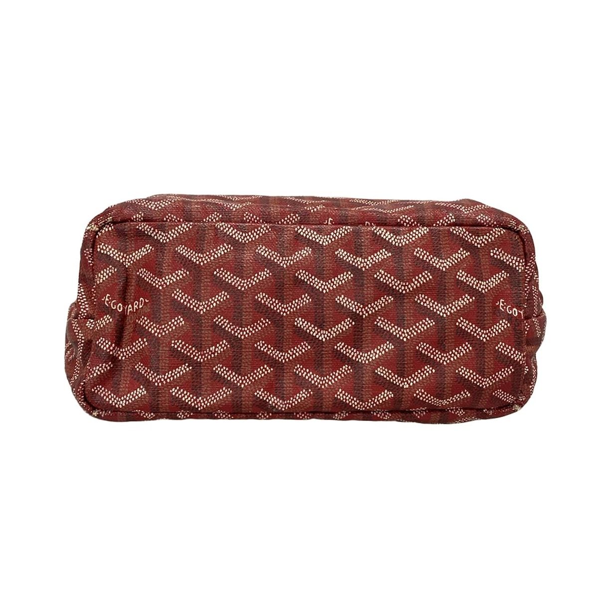 GOYARD(ゴヤール) トートバッグ サンルイジュニア レッド レザー  