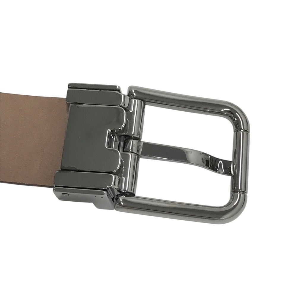 Dolce&Gabbana ドルガバ パイソン型押しベルト ブラウン ドルチェ