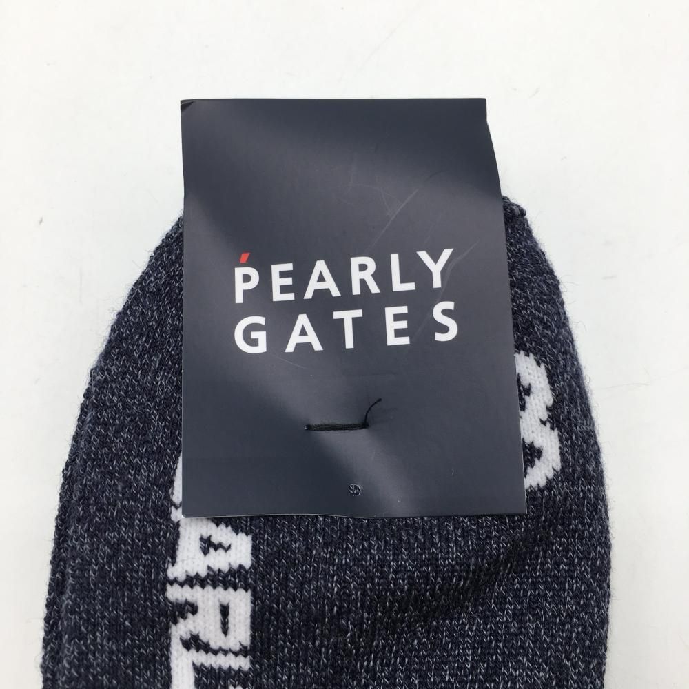 パーリーゲイツ ロゴジャガード レッグウォーマー ＜ロゴ柄＞ 防寒