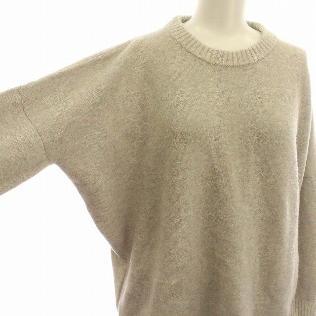 ペセリコ PESERICO ニット カシミヤ シルク混 リブラメ セーター 長袖 