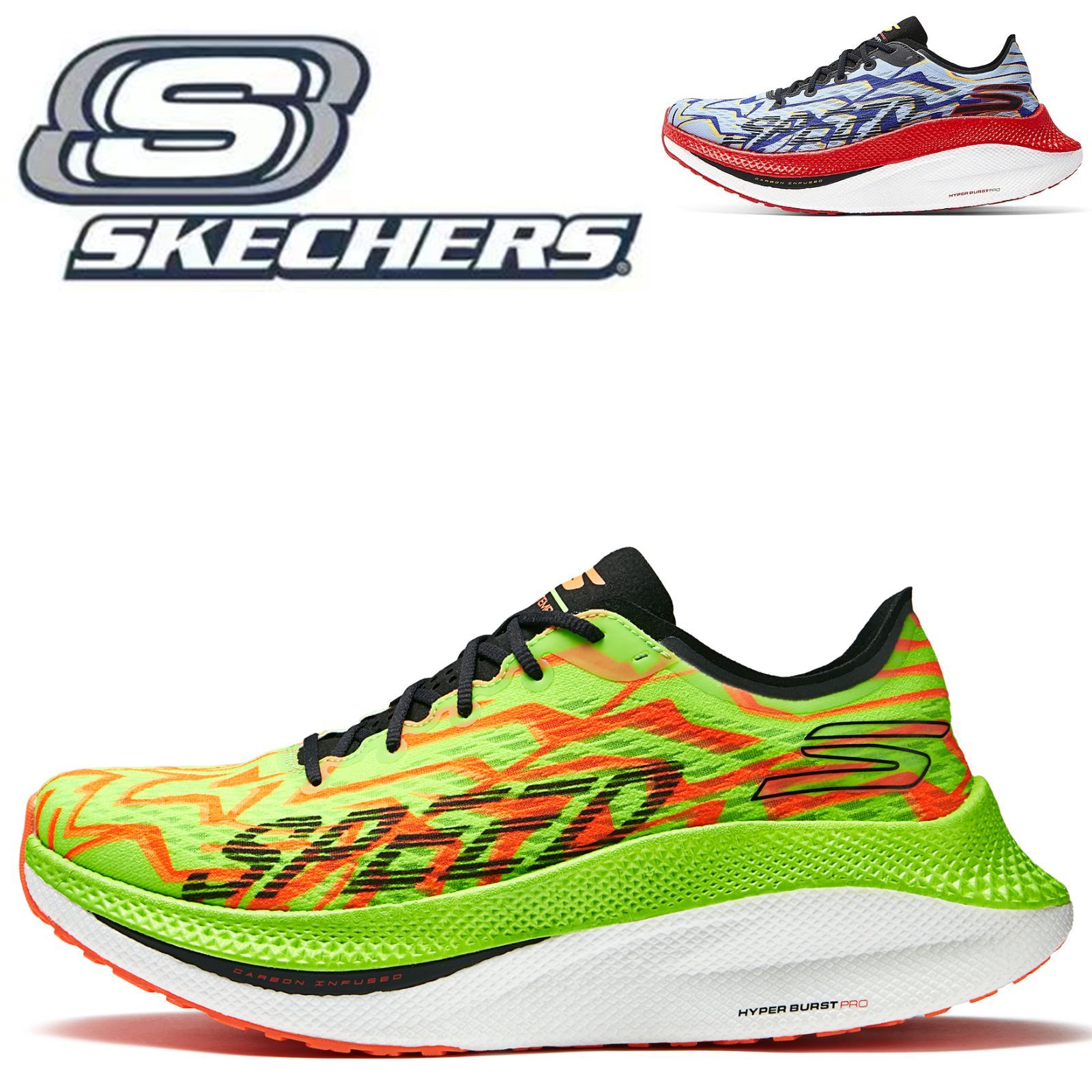【新品 箱あり】SKECHERS スケッチャーズ 厚底 ランニングシューズ メンズ 幅広 軽量 疲れにくい クッション性 高反発ソール 健康ウォーキング 膝・腰がラク 滑りにくい 50代 人気 新作 秋 春 