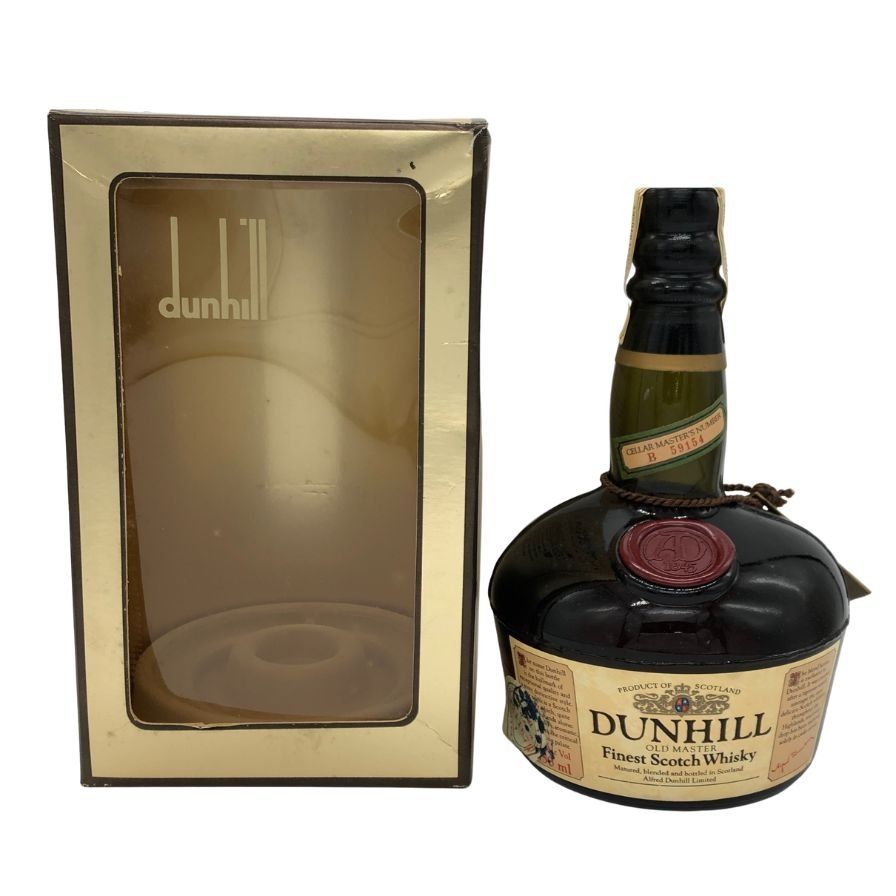 DUNHILL（ダンヒル）オールドマスター ファイネスト 43％ 750ml ダンヒル オールドマスター ファイネスト 旧 750ml 43%【Y1
