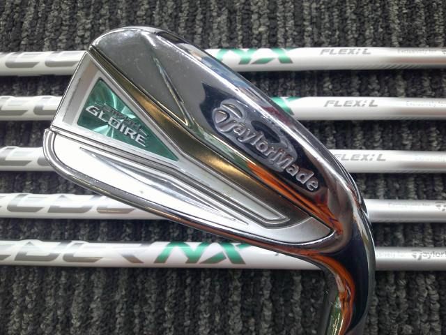 中古 レディースアイアンセット テーラーメイド STEALTH GLOIRE/SPEEDER NX for TM 6本セット/L/29[0384]博多