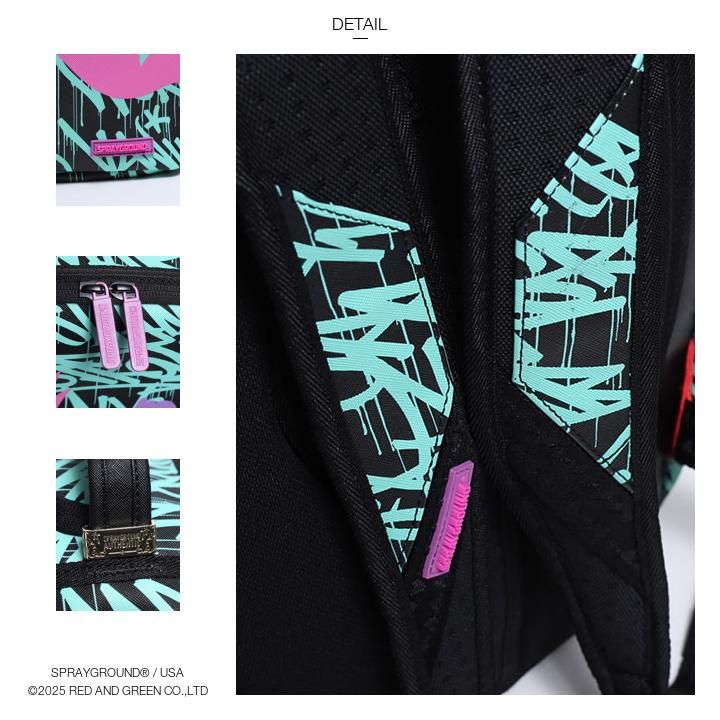 SPRAY GROUND リュック バックパック レザー 大きめ 大容量 高機能 BAG