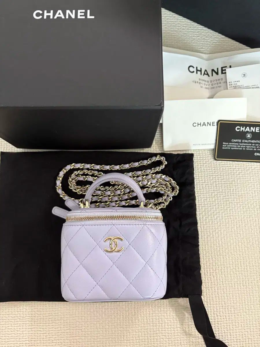 Chanel(シャネル) バニティ トップハンドル 平方 チェーンバッグ