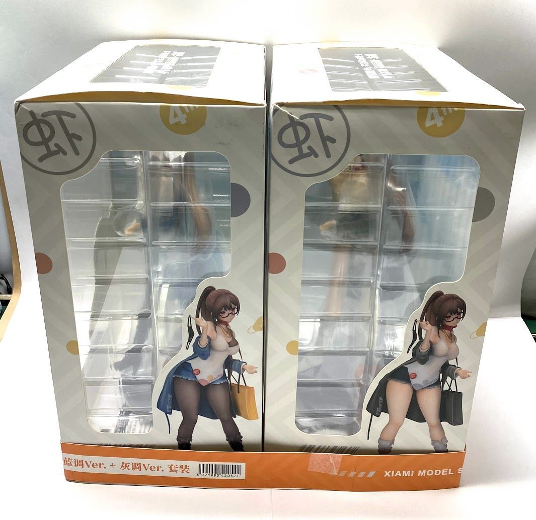 2体セット APEX × 蝦米大模王 XIAMI 4周年記念フィギュア 初めまして 