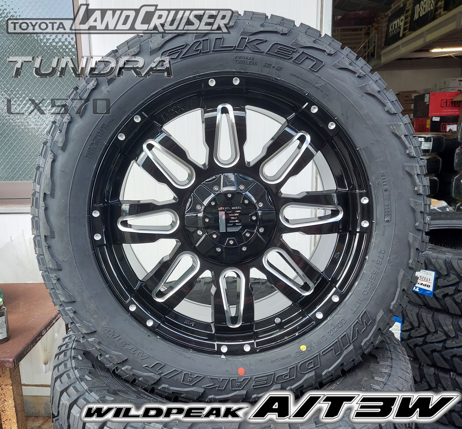 【お買い得人気SALE】20x10J セコイア タンドラ XF OFFROAD XF219 20インチマッドタイヤホイールセット YOKOHAMA GEOLANDAR X-AT 285/55R20 33x12.50R20 ラジアルタイヤ