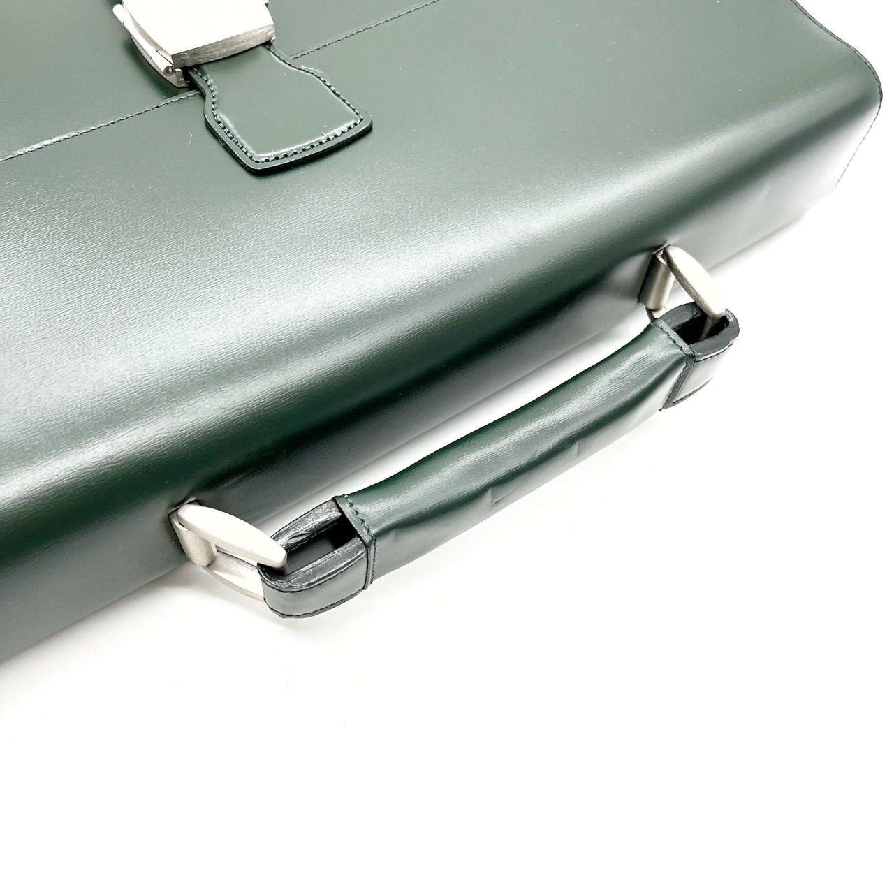 袋付き✨️dunhill ビジネスバッグ 2way シルバー金具 A4可 美品✨希少色 dunhill ダンヒル ビジネスバッグ ブリーフケース