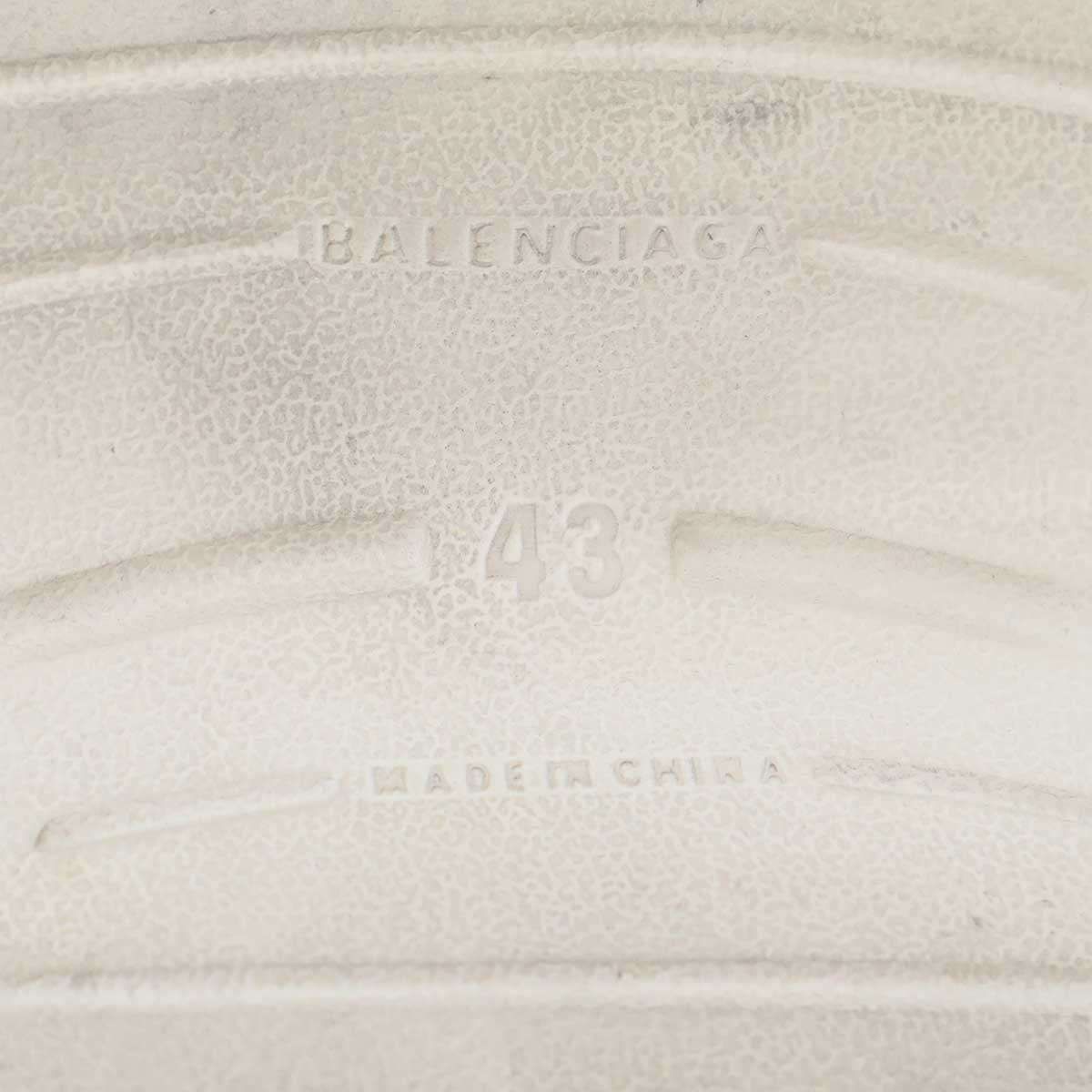 BALENCIAGA バレンシアガ クリアベージュ サンダル 43 BALENCIAGA バレンシアガ HD Lace-Up ラバースニーカーサンダル