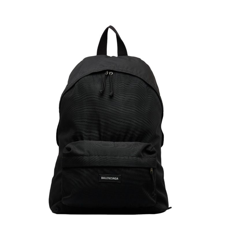バレンシアガ エクスプローラー リュック バックパック ブラック ナイロン キャンバス メンズ BALENCIAGA【214-24243】