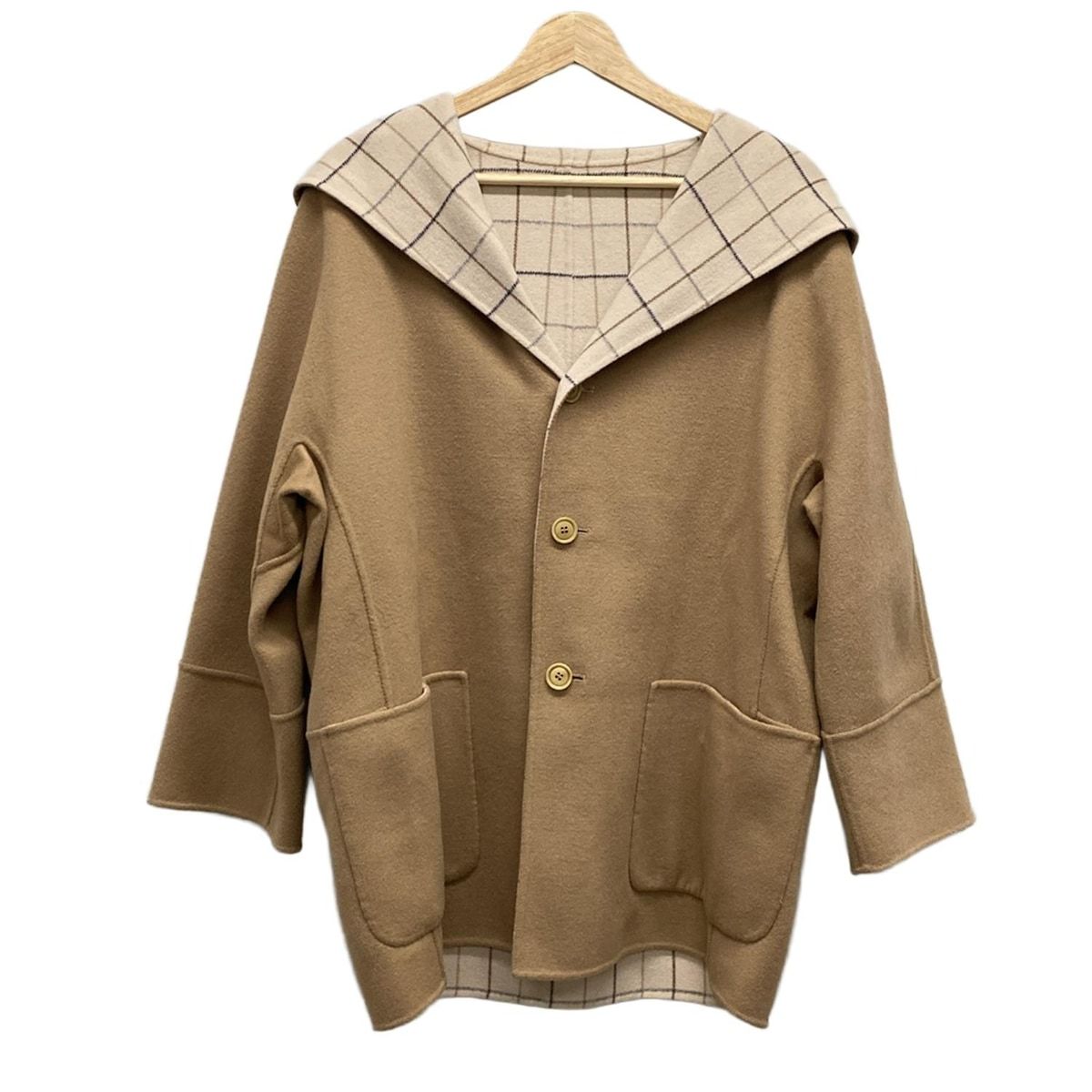 Max Mara』マックスマーラ (40) リバーシブル ベルテッドコート