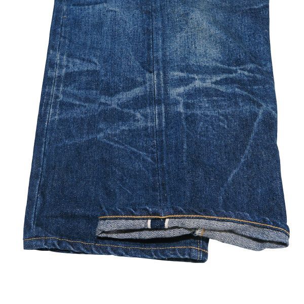 New Manual / 033 LV 60S JEANS/ストレートパンツ/33/デニム/インディゴ/PT-YY-0008// New Manual ニューマニュアル #033 LV 60'S JEANS PT-YY-0008 デニム