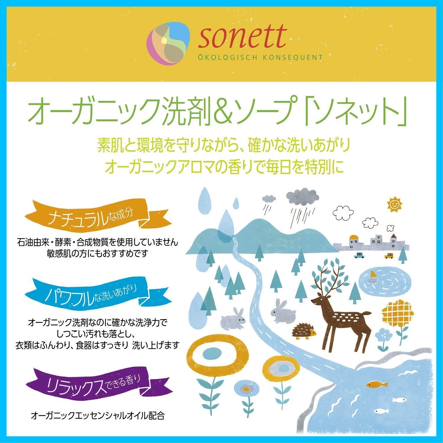 ソネット洗剤 ナチュラルウォッシュリキッド