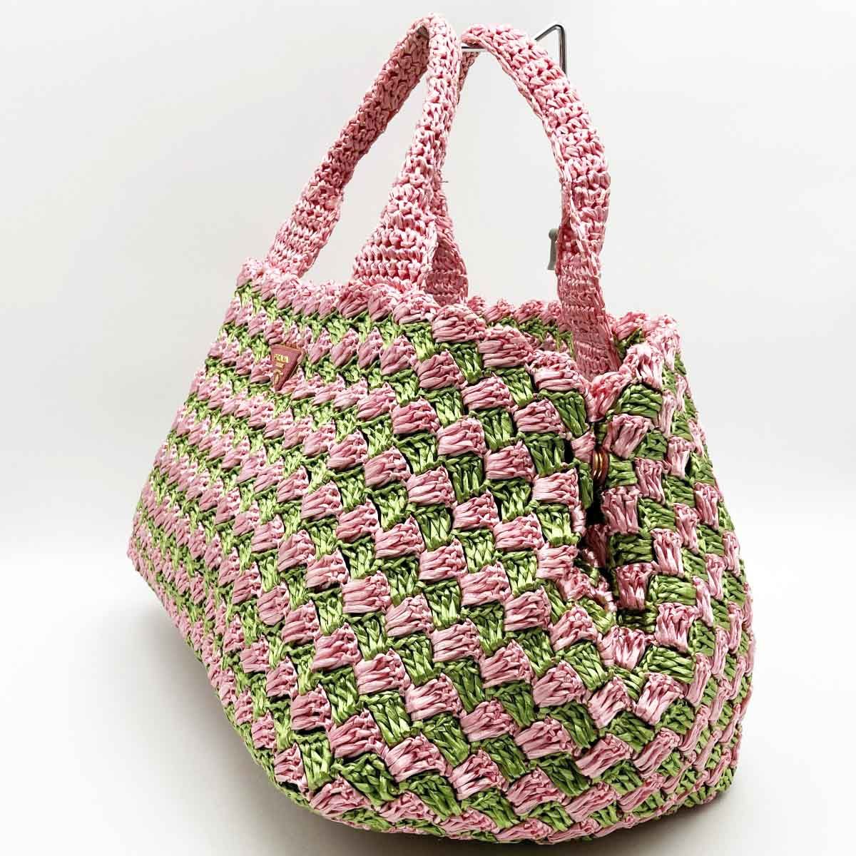 PRADA プラダ カナパ トートバッグ ハンドバッグ トライアングル