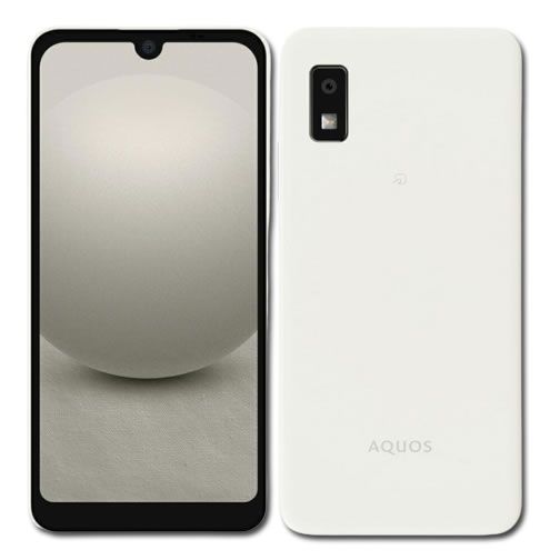 ワイモバイルAQUOS wish3 A303SHホワイト中古品 ほぼ新品 wish3 A302SH ホワイト - メルカリ