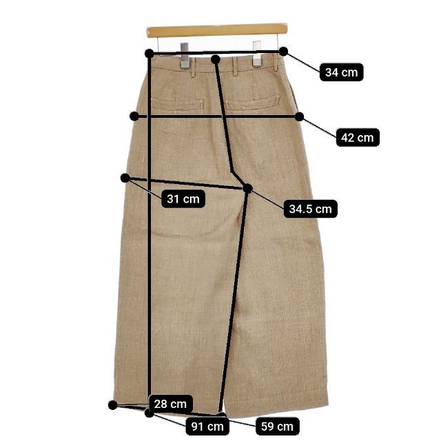ギマミックスツイードPANTS 定価50600円