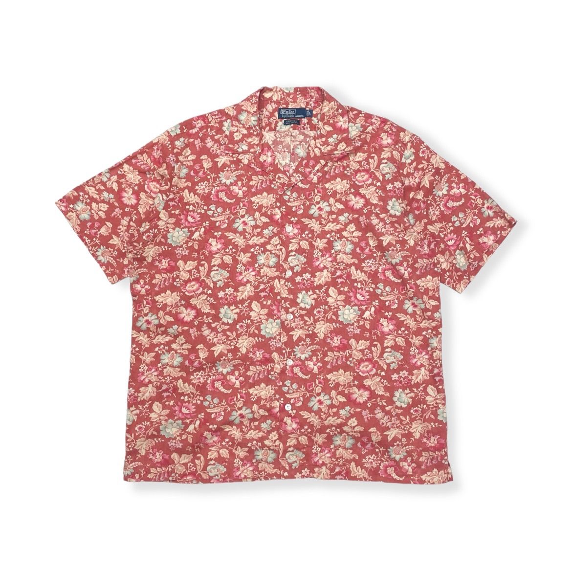 M！！ 90s Ralph Lauren Shirt CALDWELL ベージュ