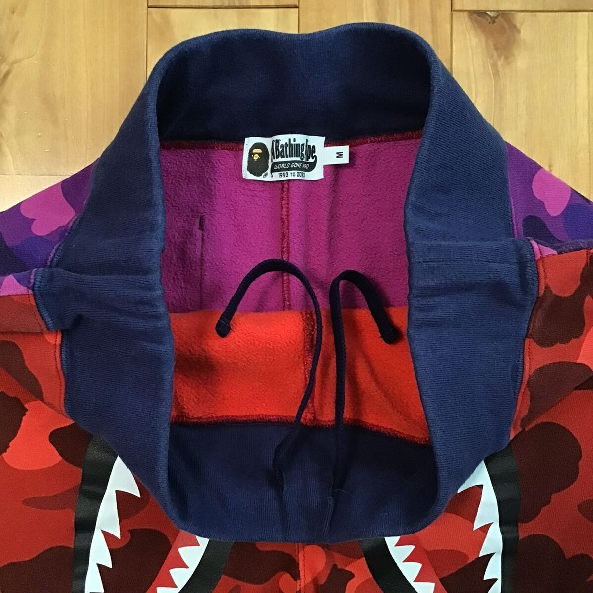 Crazy camo シャーク ハーフパンツ Mサイズ a bathing ape BAPE shark