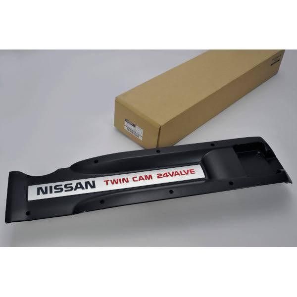 未使用 日産 BCNR33 スカイライン GT-R GTR 純正 ヘッドカバー ロッカーカバー オーナメント RB26DETT Rocker Cover Ornament