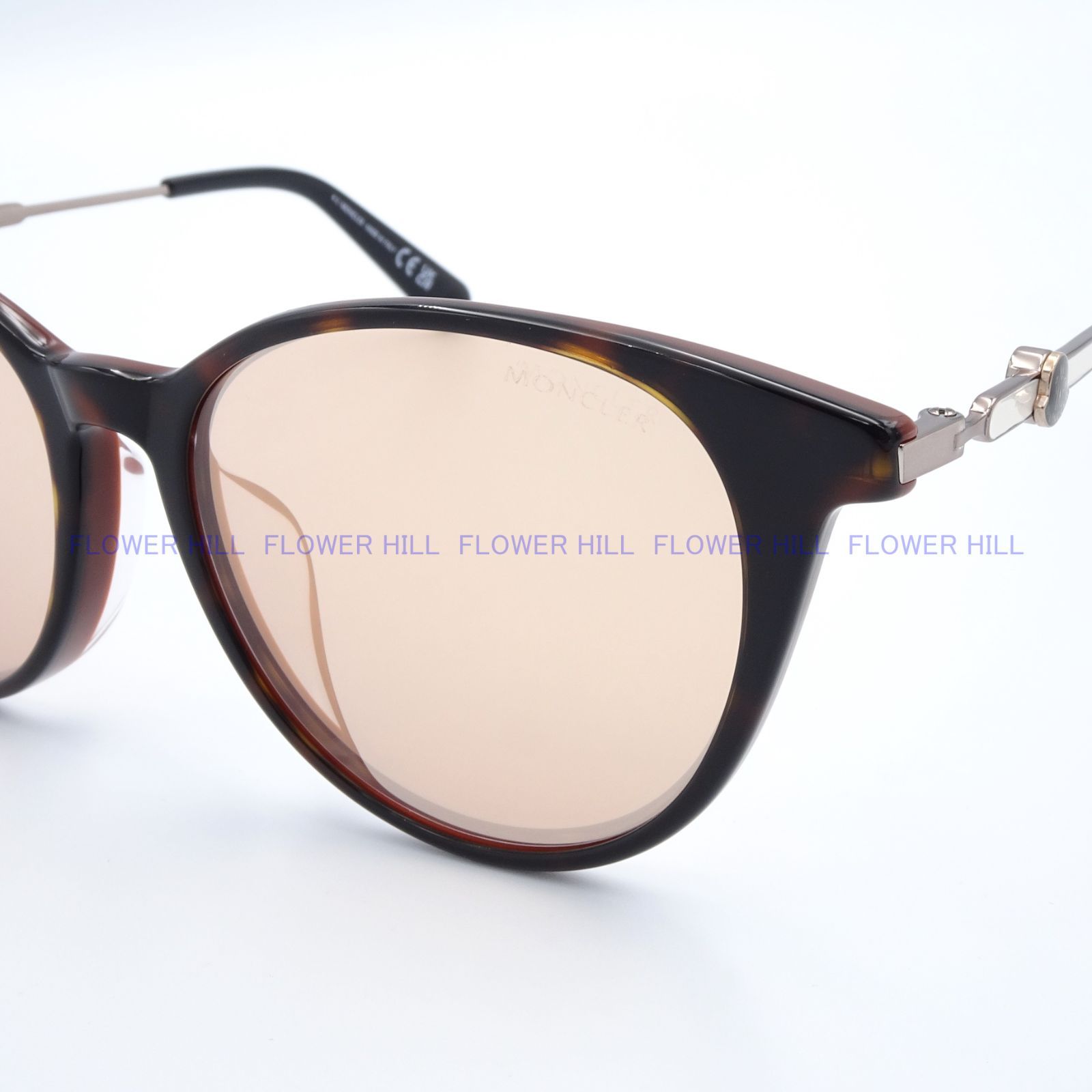 MONCLER モンクレール サングラス ハバナ・パールオレンジ アジアン  